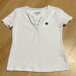 Daisy Uniform Henley Tee